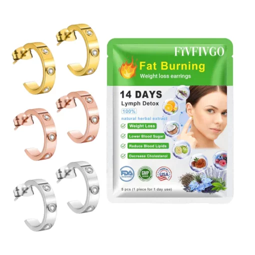 Fivfivgo™ EarAcupressure Magnettherapy Detoxi Earrings