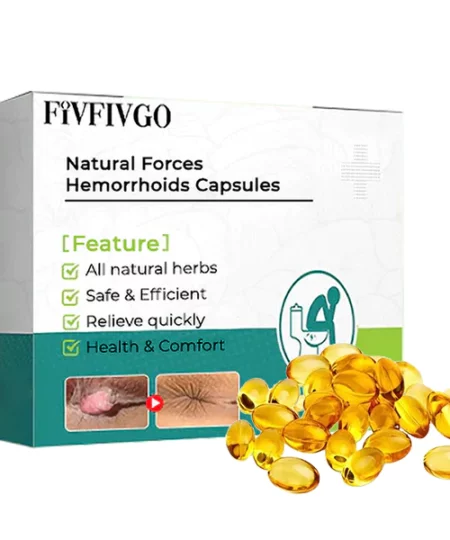 Fivfivgo™ Naturkräfte Hämorrhoiden Kapseln