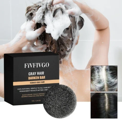 Fivfivgo™ Verdunkelnde Shampoo-Seife