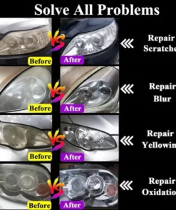 Generic Headlight Refurbishment - Ultimate Solution for Oxidized Lenses