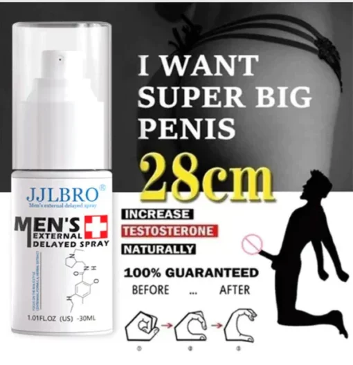 JJLBRO® Men's Long Lasting Delay Stronger Spray