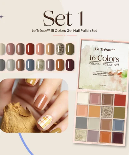 Le Trésor™ 16 Colors Gel Nail Polish Set