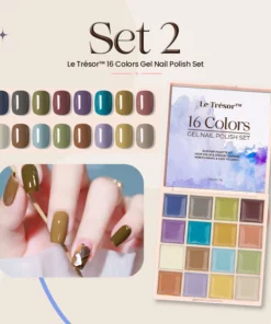 Le Trésor™ 16 Colors Gel Nail Polish Set