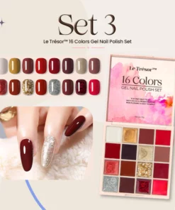 Le Trésor™ 16 Colors Gel Nail Polish Set