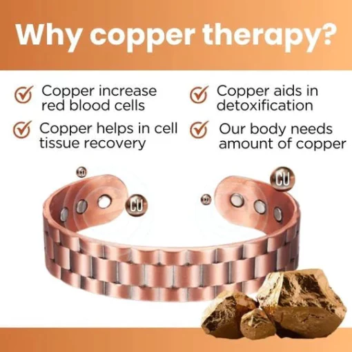 LiverAid™ Pure Copper Therapeutic Bracelet