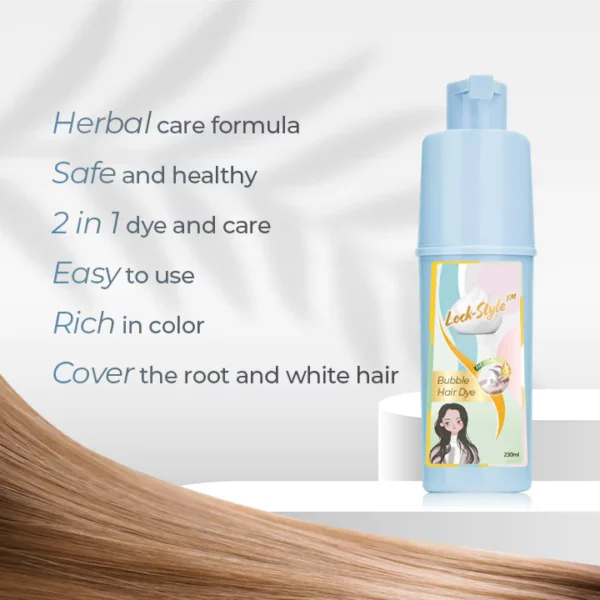 Lock-Style™ Herbal Bubble Hair Dye - Image 2