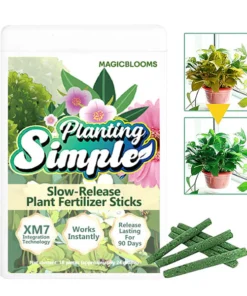 MagicBlooms Slow-Release Plant Fertilizer Spikes