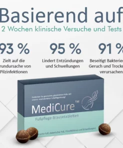 MediCure™ Fußpflege-Brausetabletten