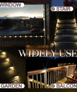 Motion Sensor LED Solar Step Light