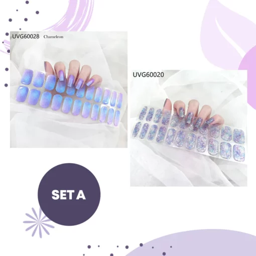 Olala™Soft Gel Nail Strips Set - Image 2