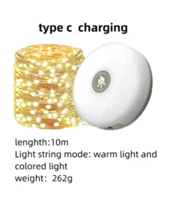 Outdoor Waterproof Portable Stowable String Light