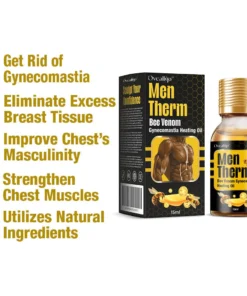 Oveallgo™ MenTherm Bee Venom Gynecomastia Heating Oil