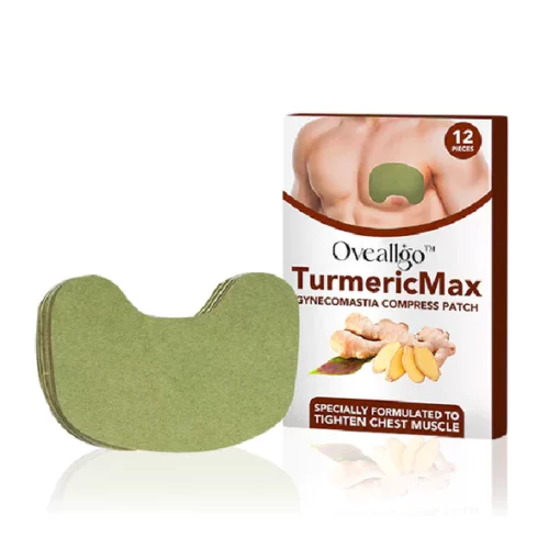 Oveallgo™ TurmericMax Gynecomastia Chest Compress Patch