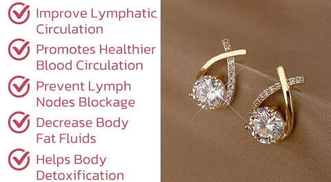 QIAWI™ Lymphatic Germanium Earrings