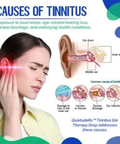 QuietudeRx™ Goldenseal Drop for Tinnitus