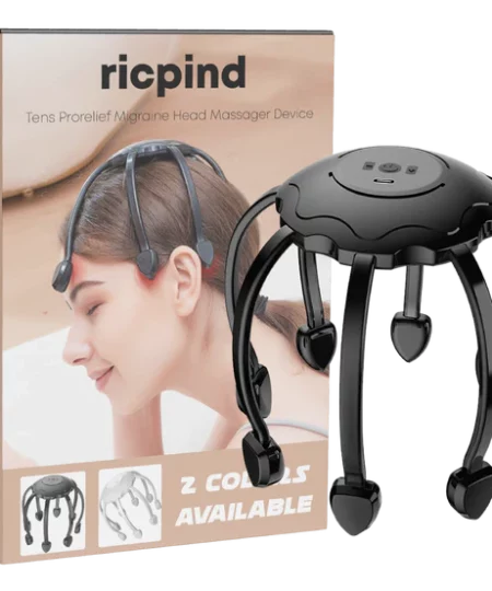 Ricpind TENS ProRelief Migraine HeadMassager Device