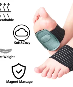 Salis™ Acupoint Magnetic Therapy Forefoot Pad for Weight Loss