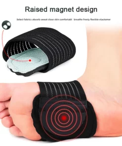 Salis™ Acupoint Magnetic Therapy Forefoot Pad for Weight Loss