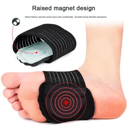 Salis™ Acupoint Magnetic Therapy Forefoot Pad for Weight Loss