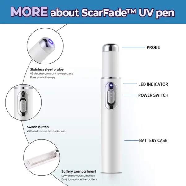 ScarFade™ UV Phototherapy Scar Removal Pen - Image 4