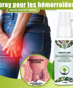 Spray d'herbes Hemocare™ pour les hémorroïdes- French