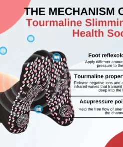 Tourmaline Lymphvity Slimming Health Sock