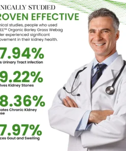 UNPREE™ Organic Barley Grass Webag Powder For Kidney Health