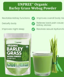 UNPREE™ Organic Barley Grass Webag Powder For Kidney Health