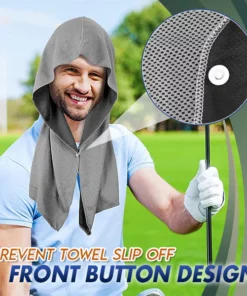 Unisex Cooling Hooded Towel