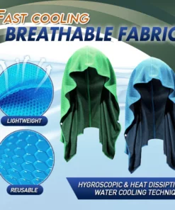 Unisex Cooling Hooded Towel