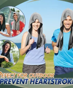 Unisex Cooling Hooded Towel