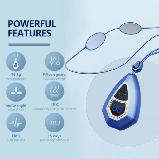 VivoraZeneca™ EMS Neck AcupunctureMassager