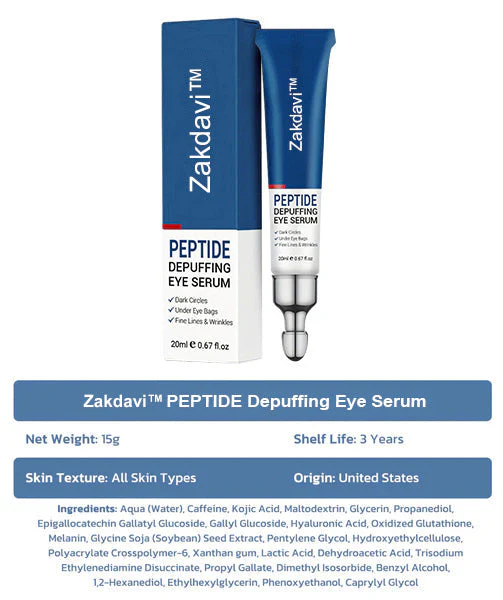 Zakdavi™ PEPTIDE Depuffing Eye Serum 