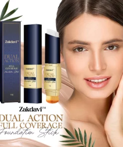 Zakdavi™️ Dual Action Full Coverage Foundation Stick