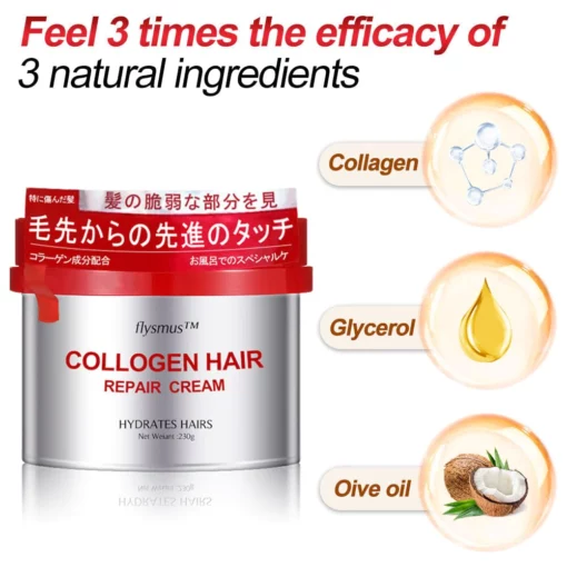 flysmus™ Collagen Hair Repair Cream - Image 5