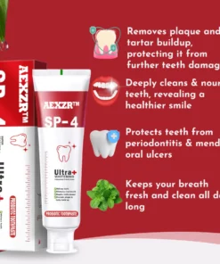 AEXZR™ SP-4 Whitening Probiotic Toothpaste