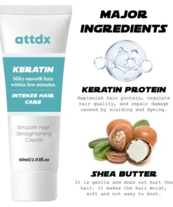 ATTDX Keratin Smooth Hair Straightening Cream