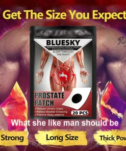 BLUESKY Prostate Supplement Growth Patch