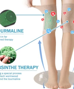 BORANS™ Ionic Correction Lymphatic Detoxification Long Tube Silk Stockings