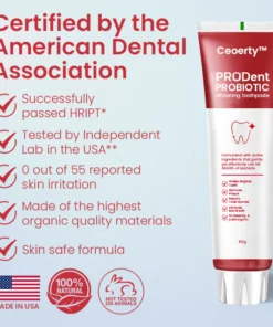 Ceoerty™ PRODent Probiotic Whitening Toothpaste