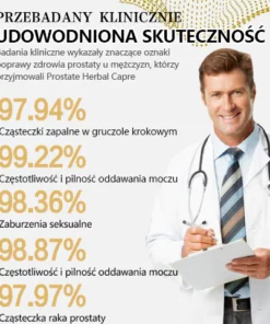 DOCTIA®Prostata Naturalne Ziołowe Kapsułki Ratują Zdrowie Prostaty