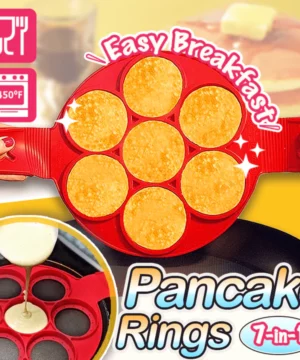 EasyBreakfast 7-in-1 Pancake Rings