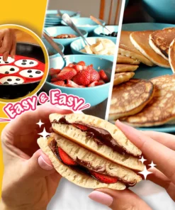 EasyBreakfast 7-in-1 Pancake Rings