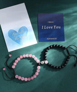 Oveallgo™ HarmonyBond Magnetic Love Bracelets for Couples