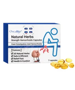 Oveallgo™ X Natural Herbal Strength Hemorrhoid Capsules