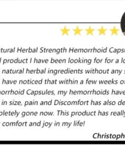 Oveallgo™ X Natural Herbal Strength Hemorrhoid Capsules