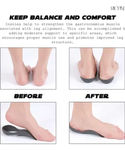 Ricpind HalfArch LegCorrector InstantSupport Insole