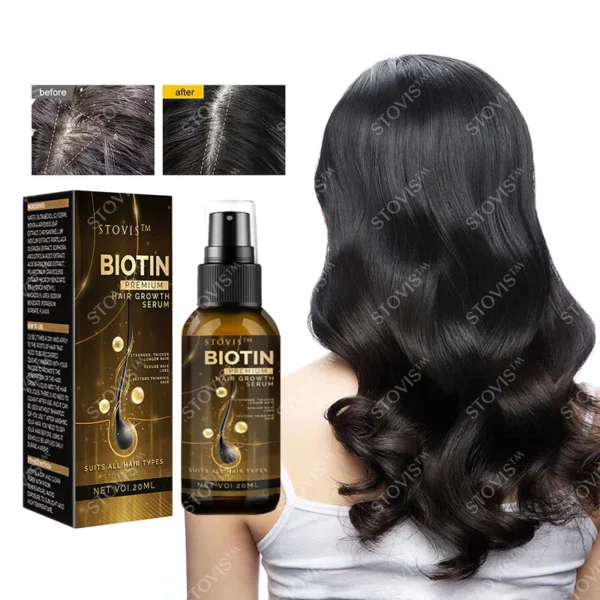 STOVIS™ Biotin Hair Booster