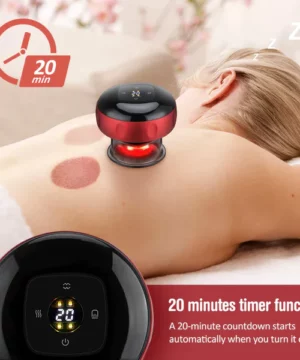 ScarFade™ Red Light Heat Therapy Lymphatic Drainage Massage Cup