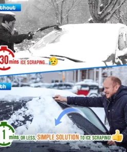 Snow Off Car Windshield Protective Cover